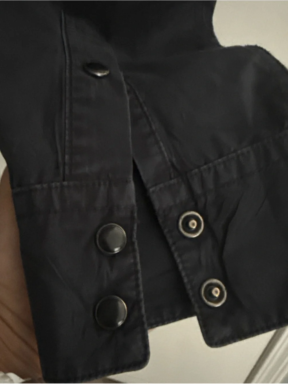 True Religion Black Men’s 2XL Pearl Snap Western Cotton Long Sleeve Shirt
